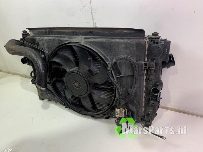 Koelerset van een Opel Zafira, Gebruikt, -, -, Opel