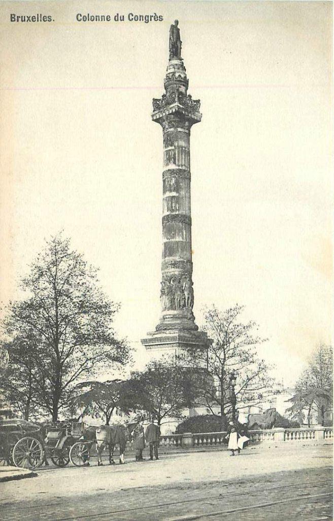 381-320-011 Bruxelles Colonne du Congres, Verzenden, Voor 1920, Overig Europa