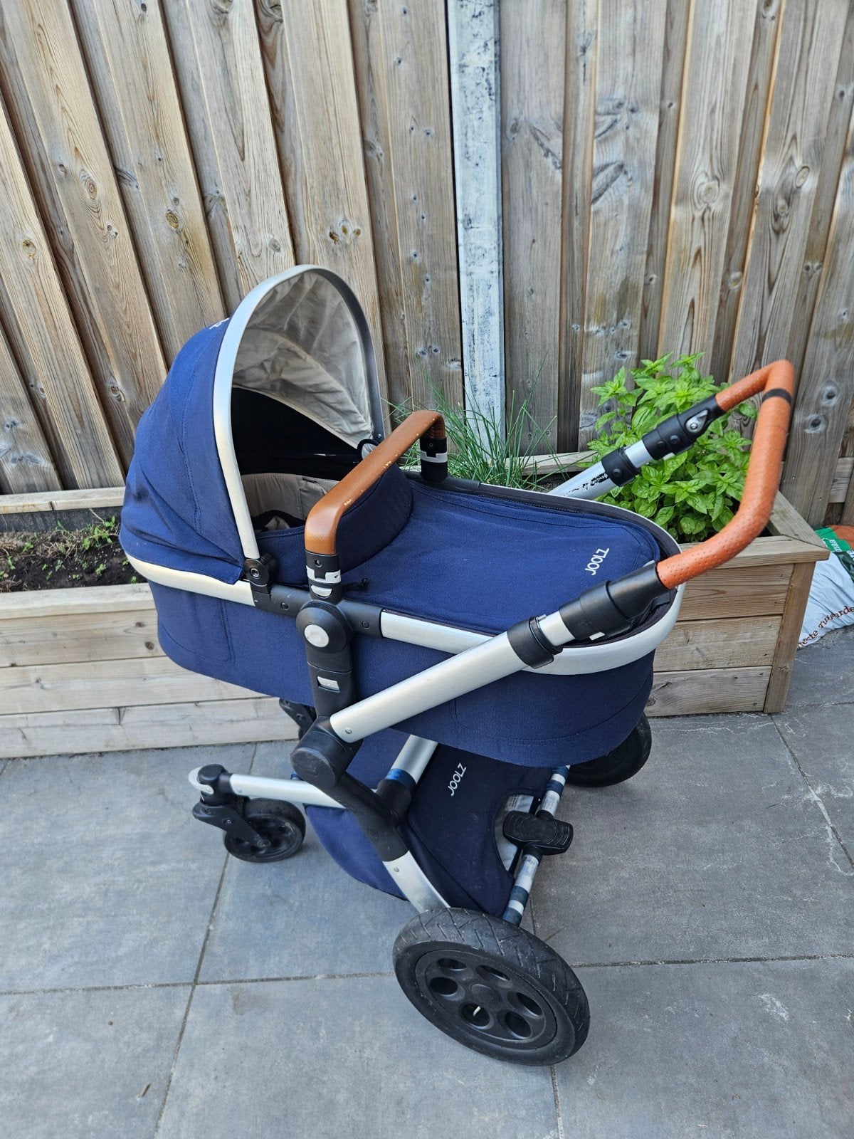 Joolz Day blauw compleet, Duowagen, Gebruikt, Ophalen, Kinderwagen