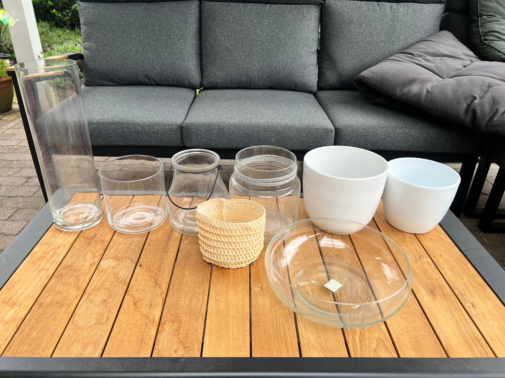 Potten en vazen, Ophalen, Overige kleuren, Minder dan 50 cm, Glas