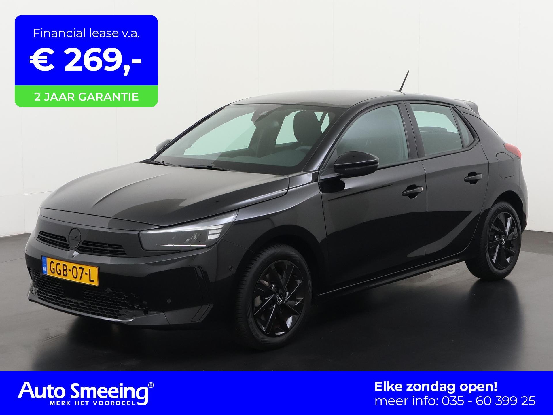 Opel Corsa 1.2 Turbo Hybrid GS 110PK | Panoramadak | Digital, Auto's, Opel, Stof, Gebruikt, Euro 6, 1199 cc