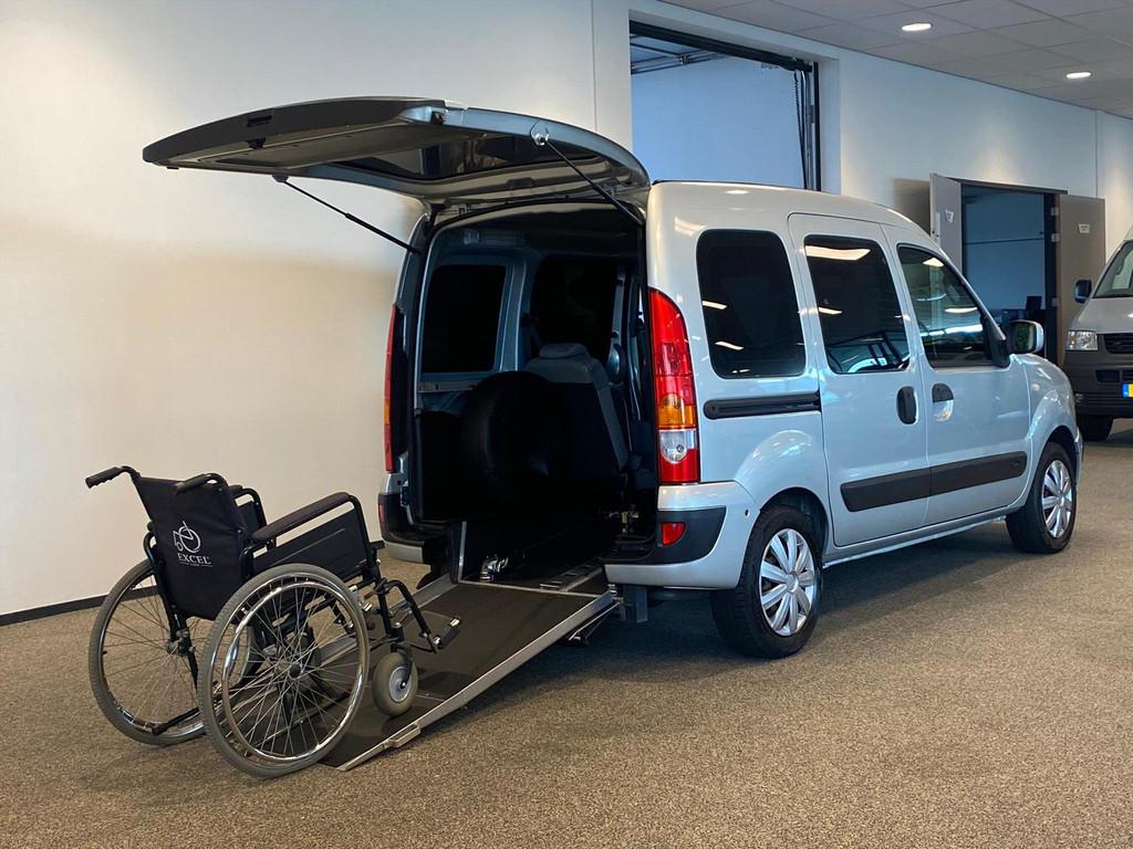 Renault Kangoo Rolstoelauto 3+1, 12 maanden, Stof, Bedrijf, Handgeschakeld