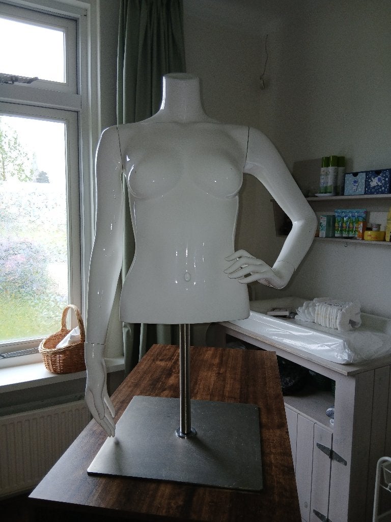 Bovenlichaam dames paspop, Ophalen, Gebruikt