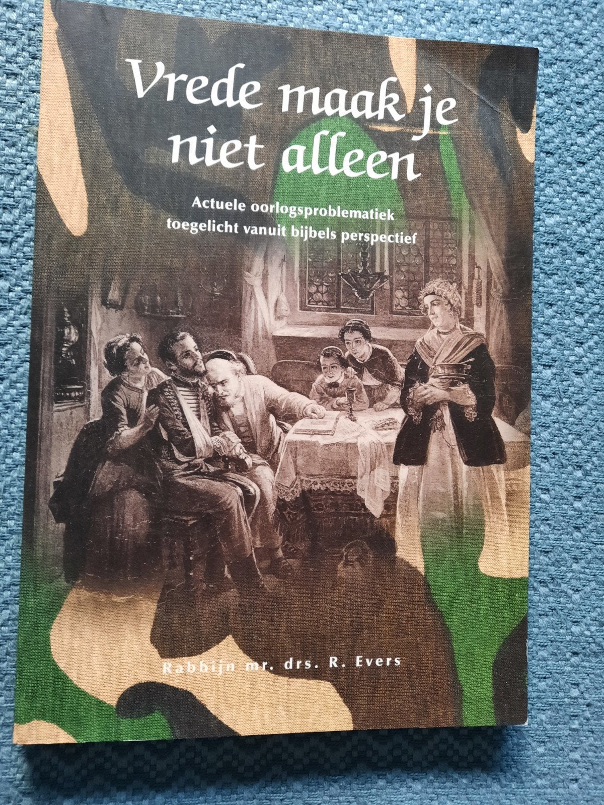 Vrede maak je niet alleen - Rabbijn mr. drs. R. Evers, Ophalen of Verzenden, Zo goed als nieuw, Rabbijn mr. drs. R. Evers, Jodendom