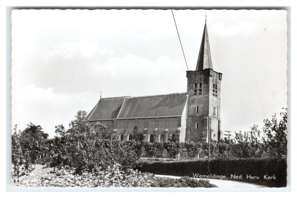 Wemeldinge, Ned. Herv. Kerk, Verzenden, 1960 tot 1980, Ongelopen, Zeeland