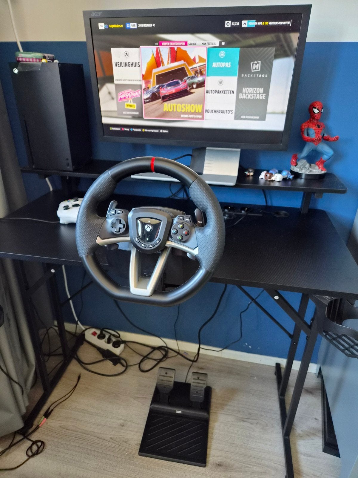 Racing Wheel Overdrive, Spelcomputers en Games, Spelcomputers | Xbox | Accessoires, Ophalen of Verzenden, Zo goed als nieuw, Controller