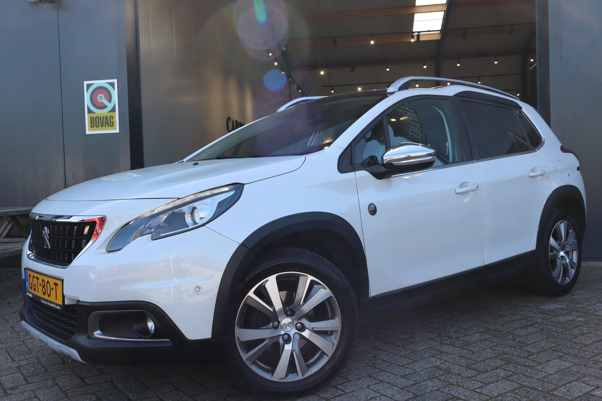 Peugeot 2008 1.2 PureTech GT-Line, Auto's, Voorwielaandrijving, Euro 6, 1199 cc, Wit