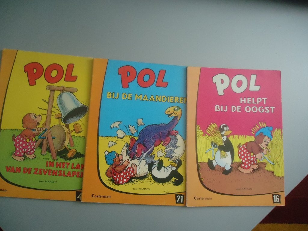 pol, Eén stripboek, Verzenden, Gelezen, Hansen