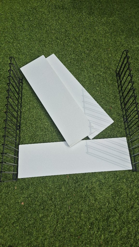 Tomado wandrek (vier stuks), Ophalen, Met plank(en), Gebruikt, Minder dan 150 cm