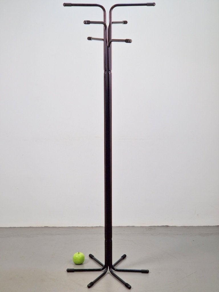 Vintage RIGG Kapstok Tord Bjorklund Ikea 1987 Metaal zwart, Ophalen of Verzenden, Zo goed als nieuw, Metaal, Staande kapstok