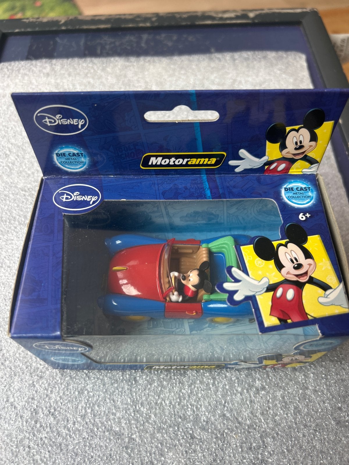 Disney Motorama Mickey Mouse Die-Cast Auto 1:43, Ophalen of Verzenden, Nieuw, Auto, Overige merken