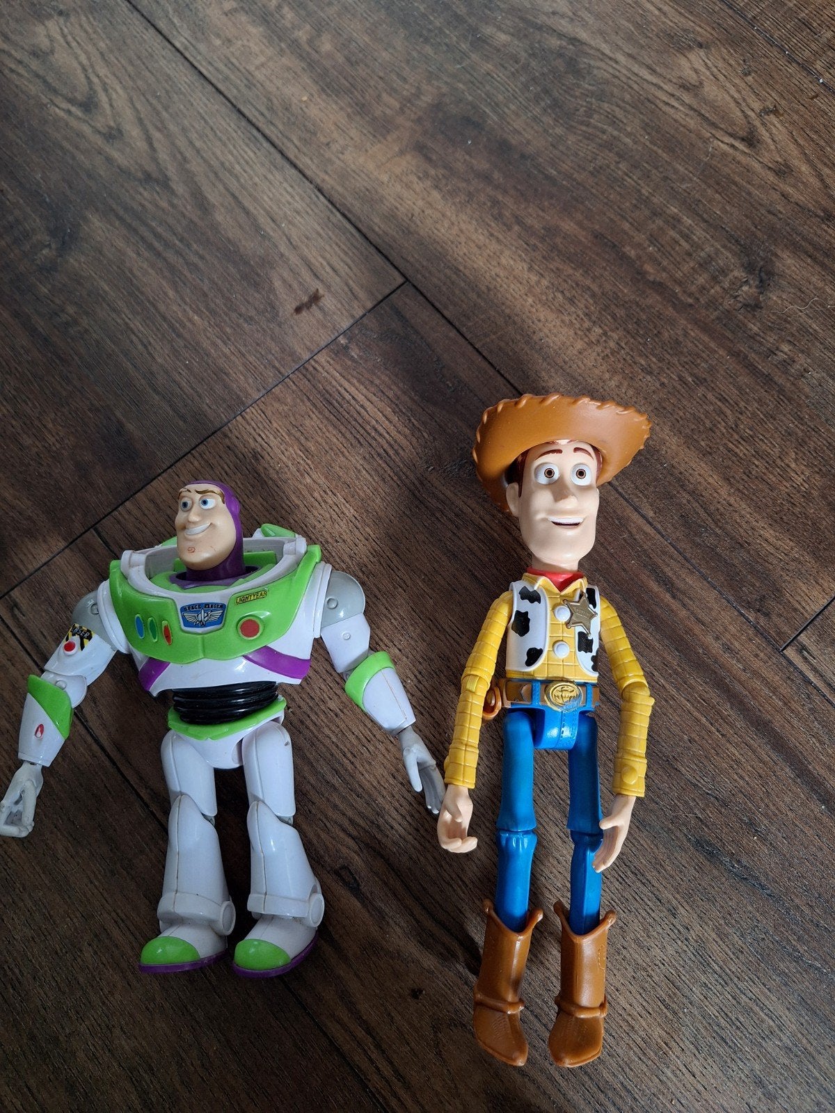 woody e buzz lightyear, Ophalen
