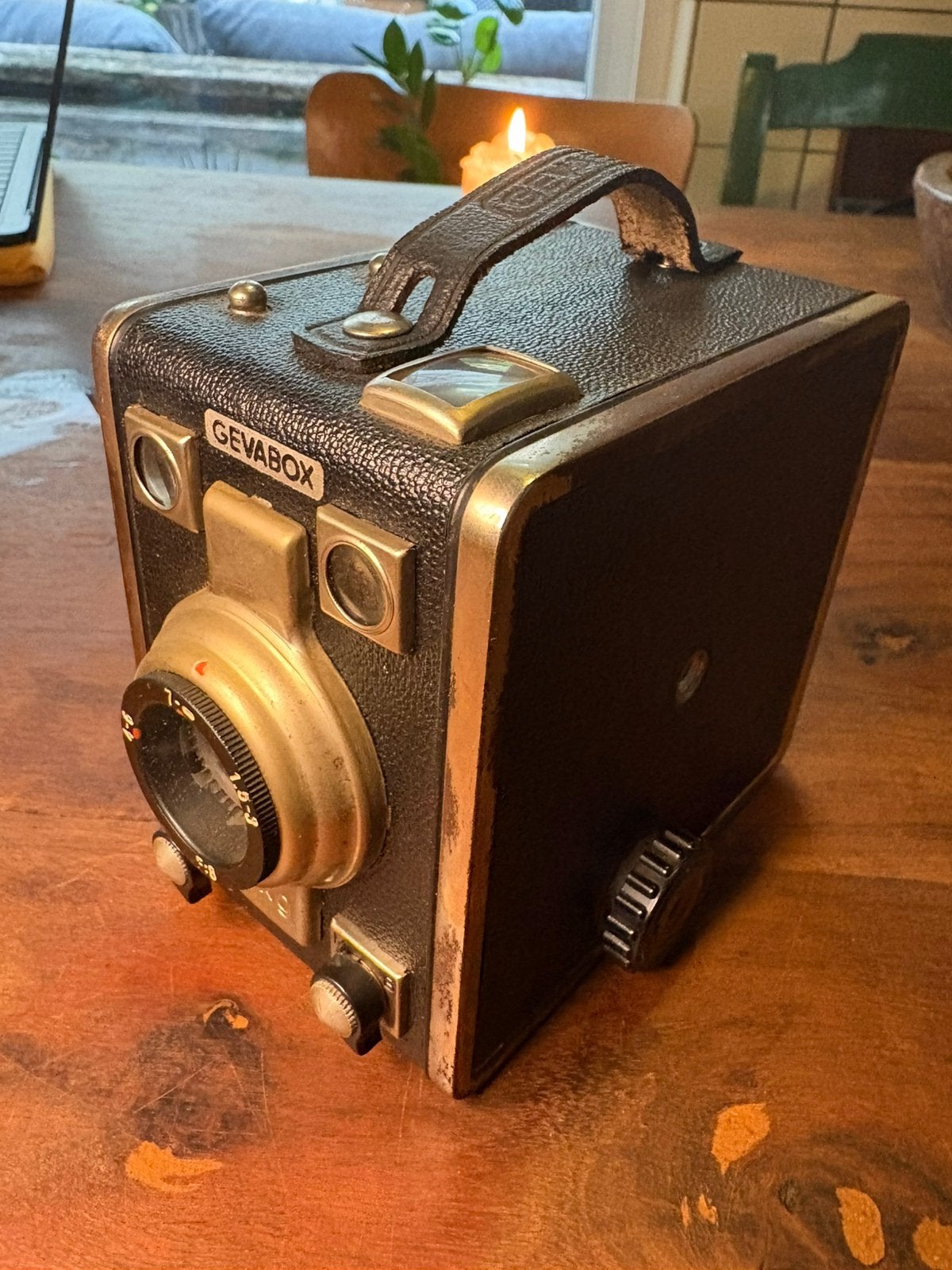Gevabox 69 boxcamera | Gevaert België | Vintage camera, Verzamelen, Ophalen of Verzenden, Voor 1940, Fototoestel