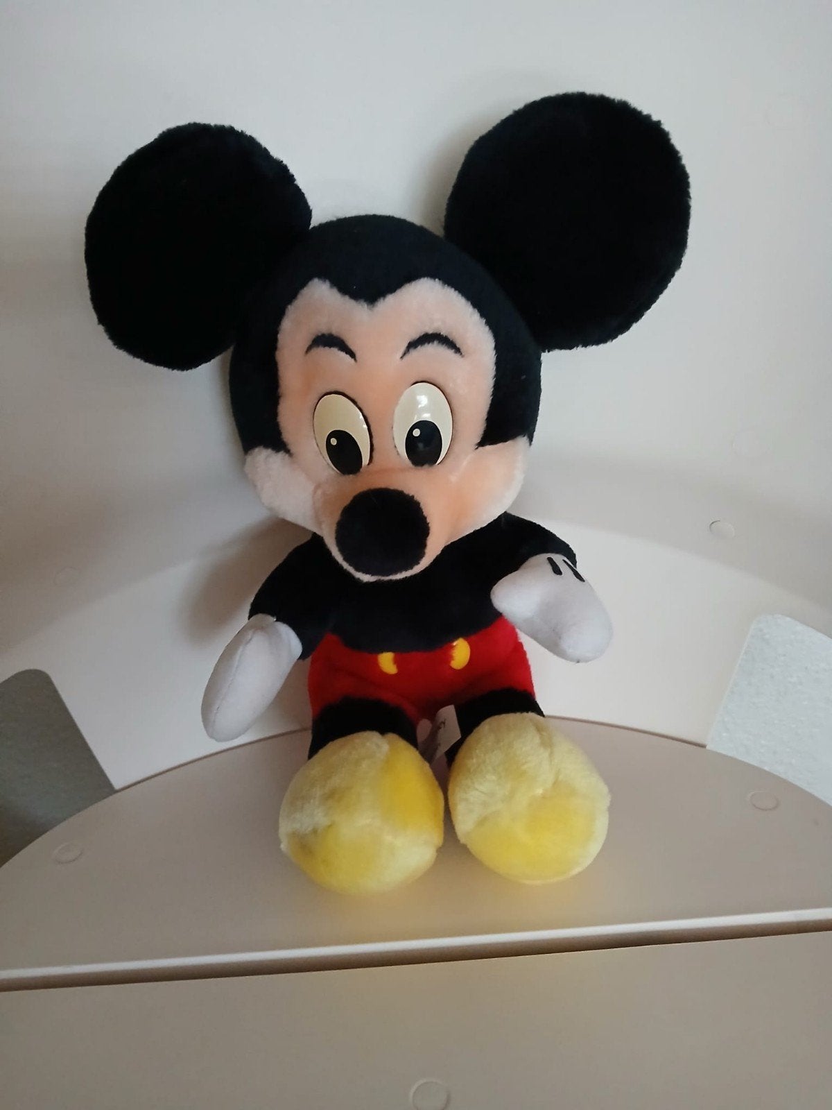 Euro Disney knuffel Mickey Mouse 30 cm, Ophalen of Verzenden, Mickey Mouse, Gebruikt, Knuffel