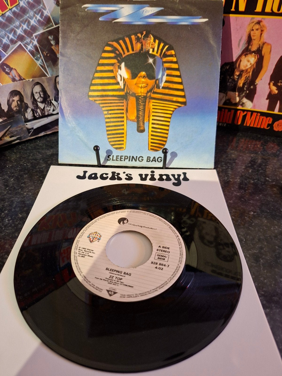 ZZ Top - Sleeping Bag 7 inch single (1985), 7 inch, Ophalen of Verzenden, Overige typen, Fotohoes