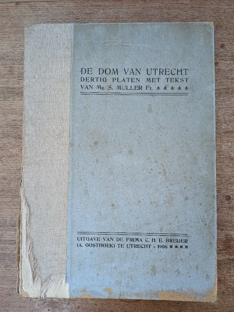De dom van Utrecht 30 platen met tekst, Gelezen, Ophalen of Verzenden, C.H.E. Breijer, Catalogus