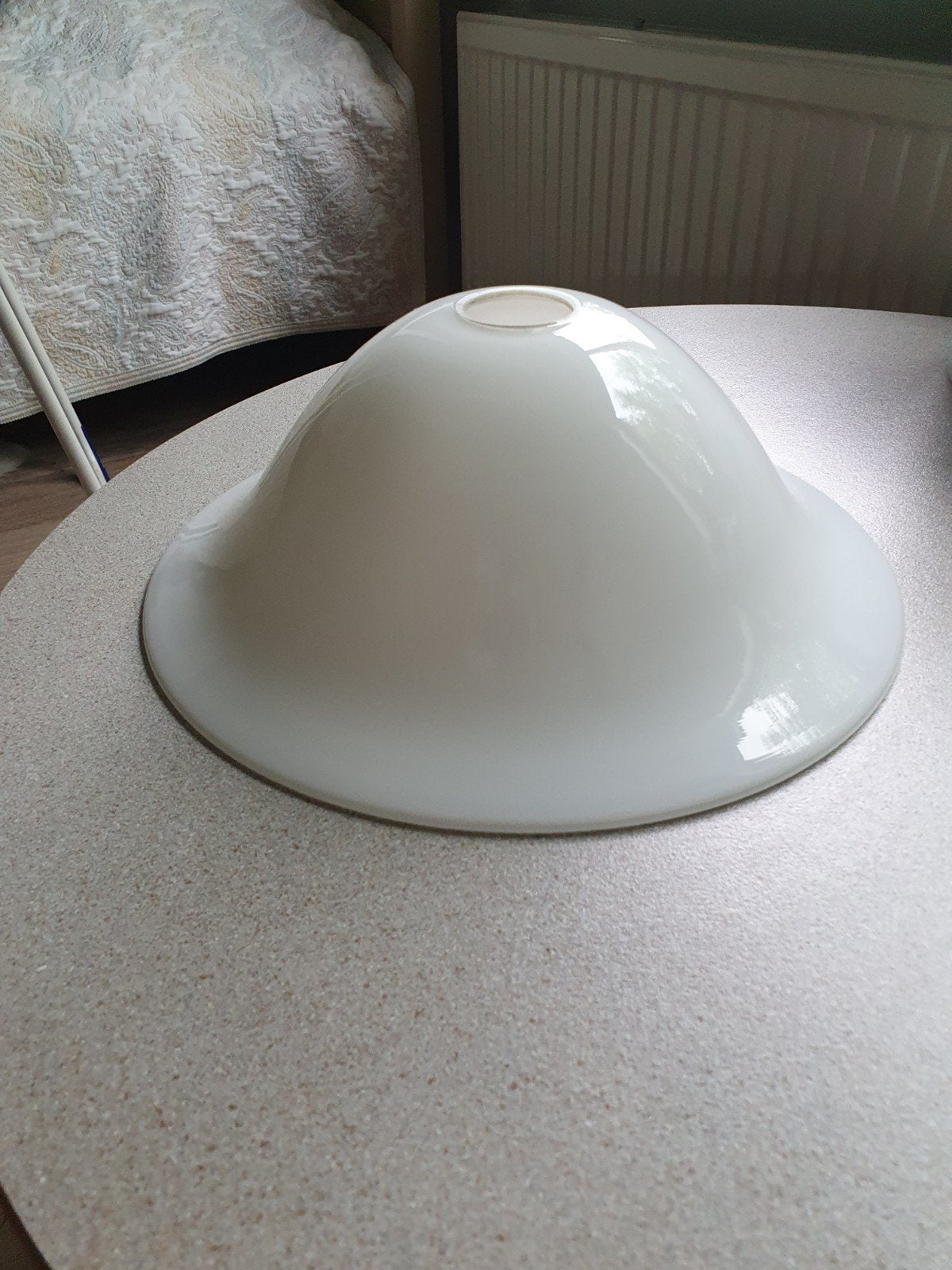 art deco lampenkap glas, Ophalen