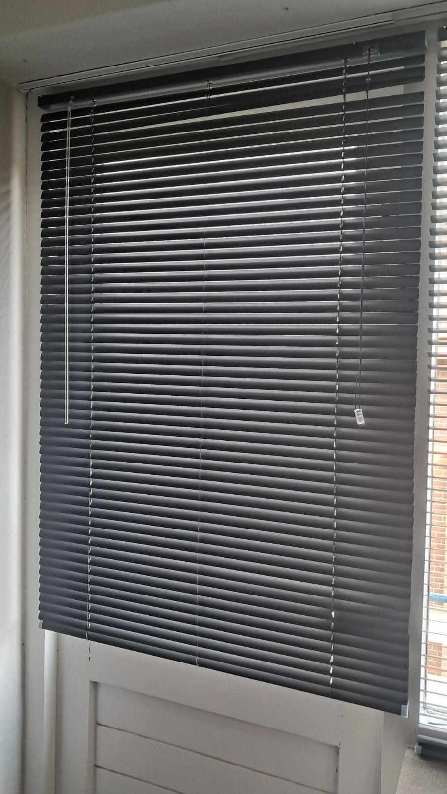 2x Luxaflex jaloezieën metaal - 90 cm en 160 cm breed, Ophalen, Jaloezie, Gebruikt, Metaal