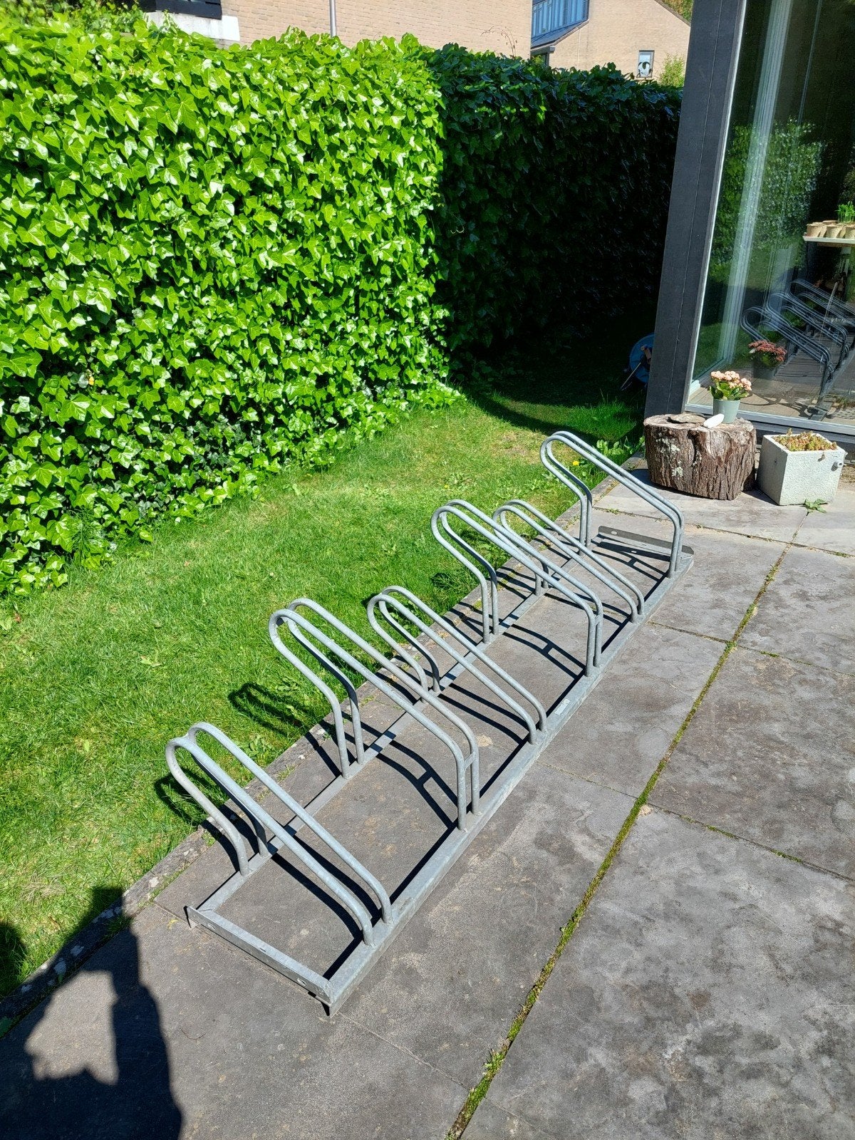 Fietsenrek voor 6 fietsen. 210cm breed., Ophalen, Zo goed als nieuw