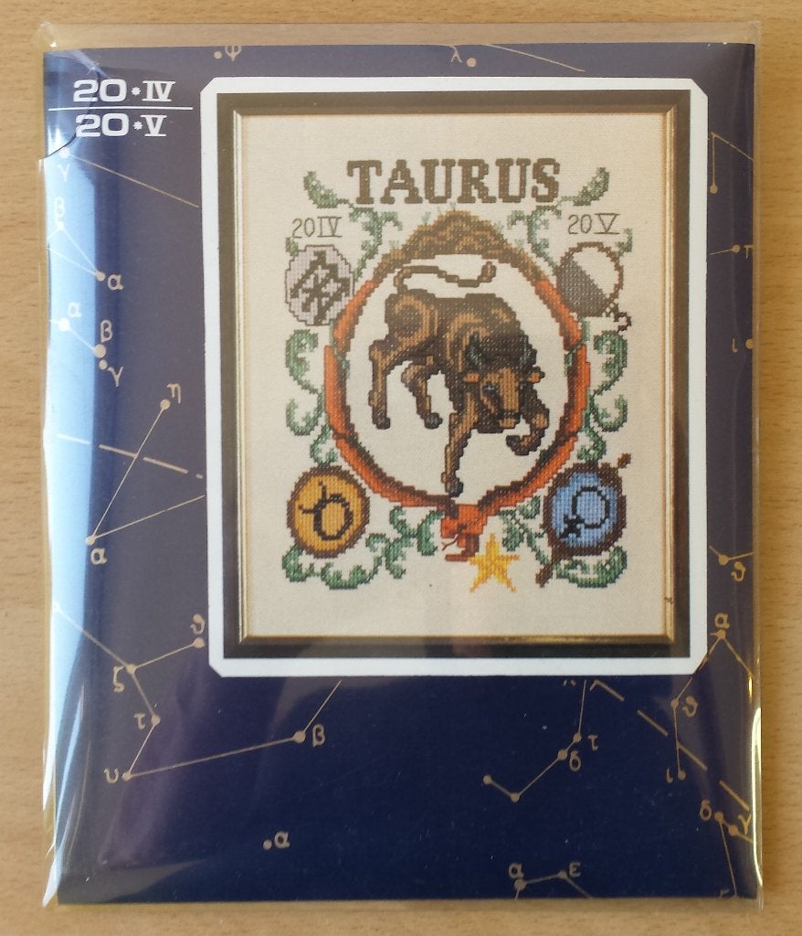 Sterrenbeeld Taurus / Stier Pakket - Lanarte, Hobby en Vrije tijd, Borduren en Borduurmachines, Nieuw, Ophalen of Verzenden, Handborduren