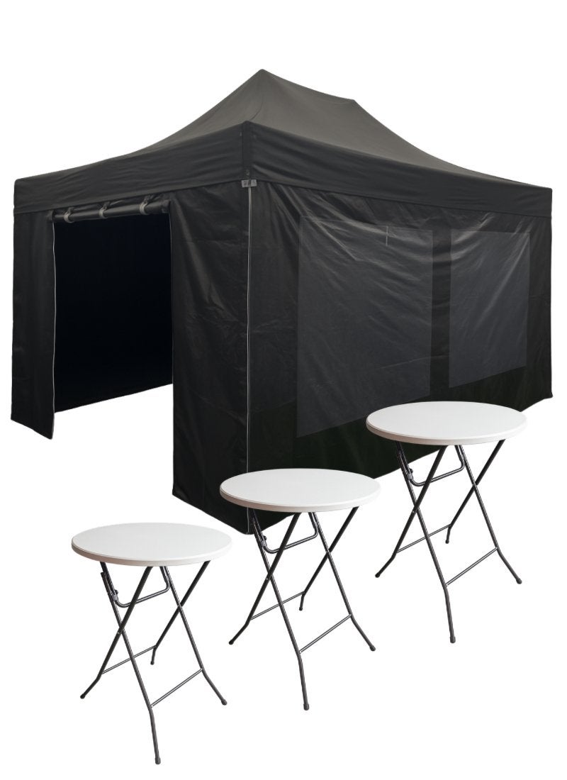 Partytentpakket Basis – Easy Up 3x6 meter te huur, Hobby en Vrije tijd, Feestartikelen | Verhuur, Ophalen, Zo goed als nieuw, Overige