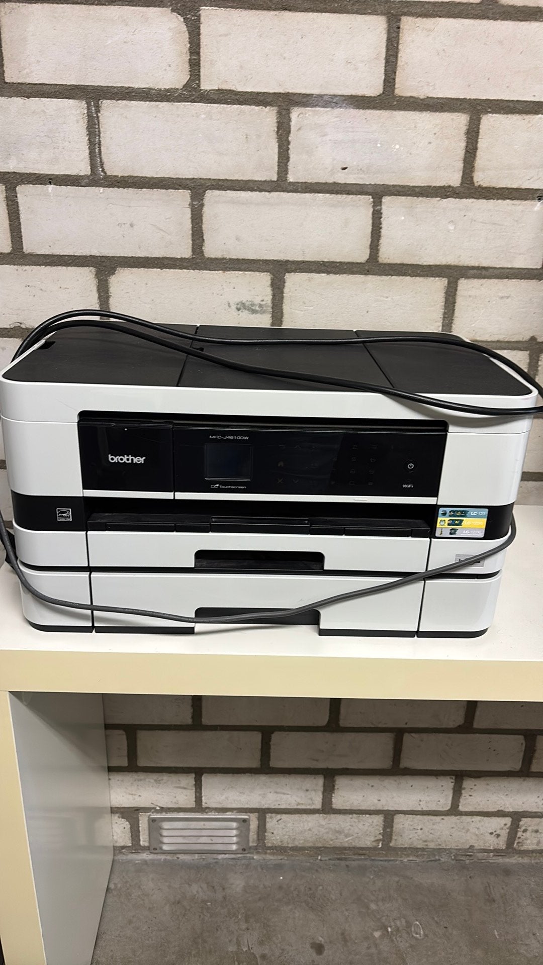 Printer/ scanner Brother werkt niet, Ophalen, Niet werkend, All-in-one