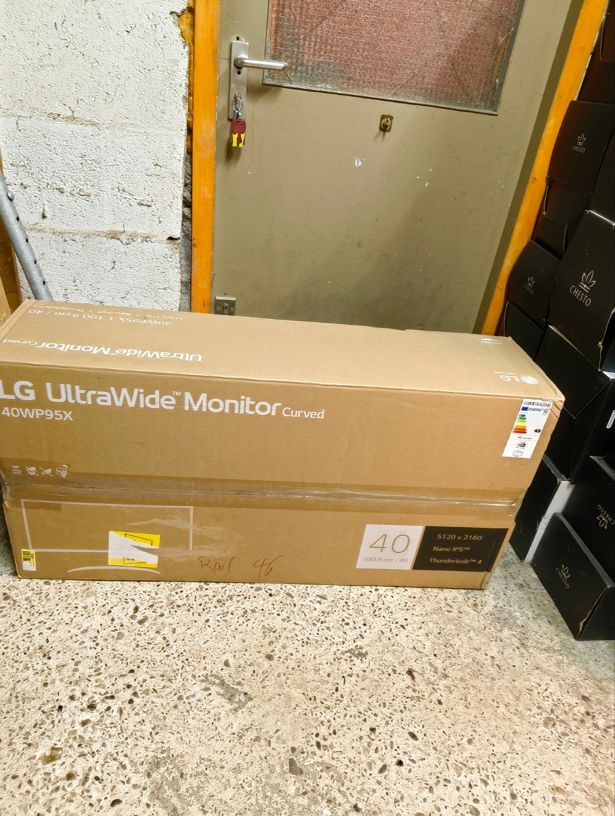 LG UltraWide Monitor Curved 40WP95X - Nieuw in doos, Curved, Nieuw, Ophalen of Verzenden, Overige resoluties