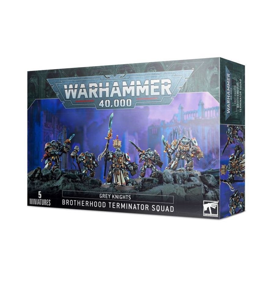 Grey Knights Brotherhood Terminator Squad (Nieuw), Ophalen of Verzenden, Nieuw, Warhammer 40000, Figuurtje(s)