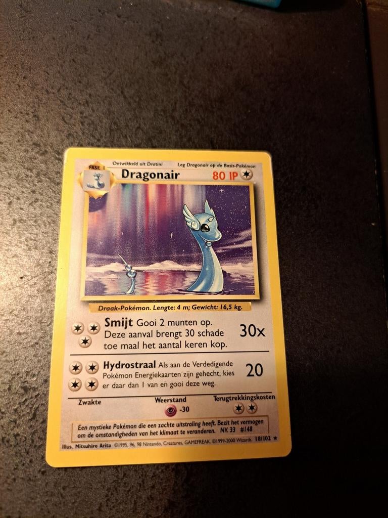 Dragonair NL 18/102 Pokémon kaart, Ophalen of Verzenden