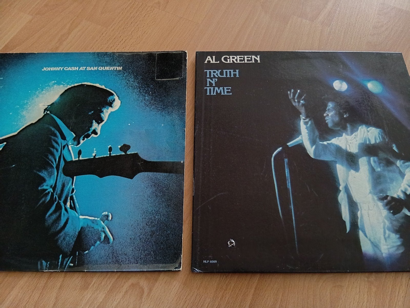 Johnny Cash  en Al Green, Ophalen