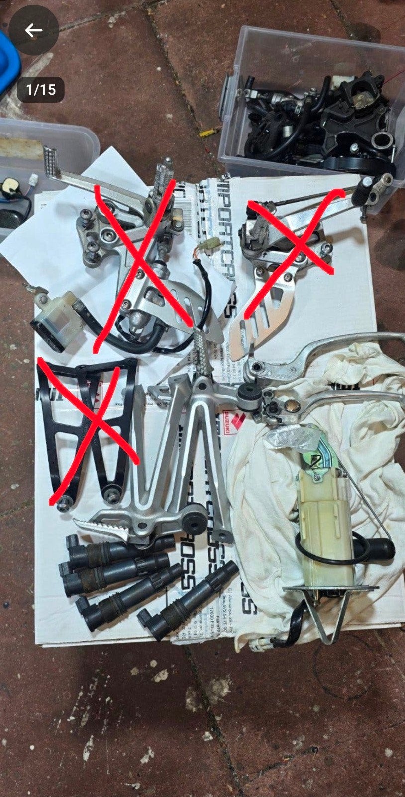 Gsxr 1000 onderdelen, Ophalen of Verzenden, Gebruikt