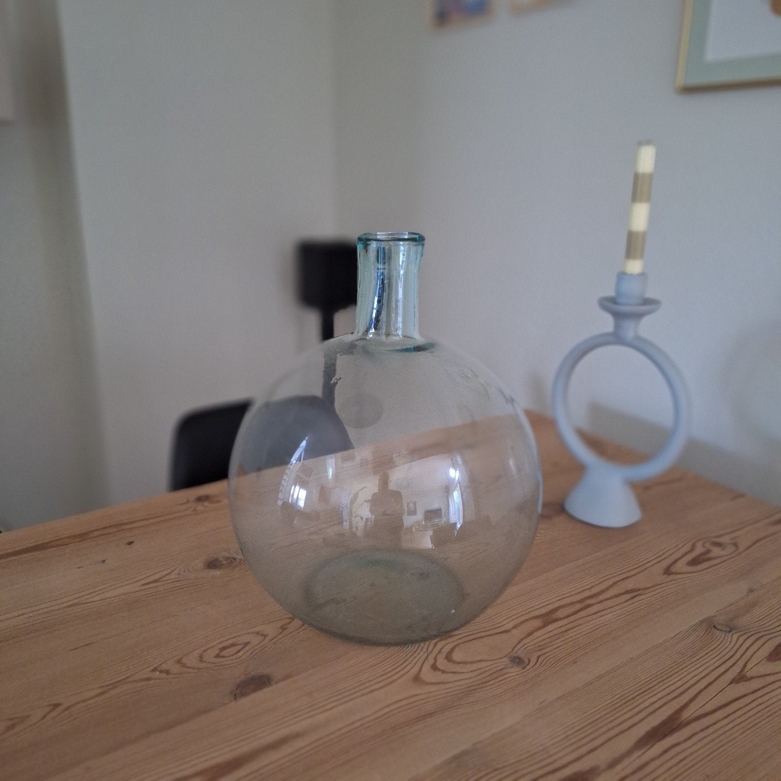 Vaas glas van Routz, Ophalen, Glas