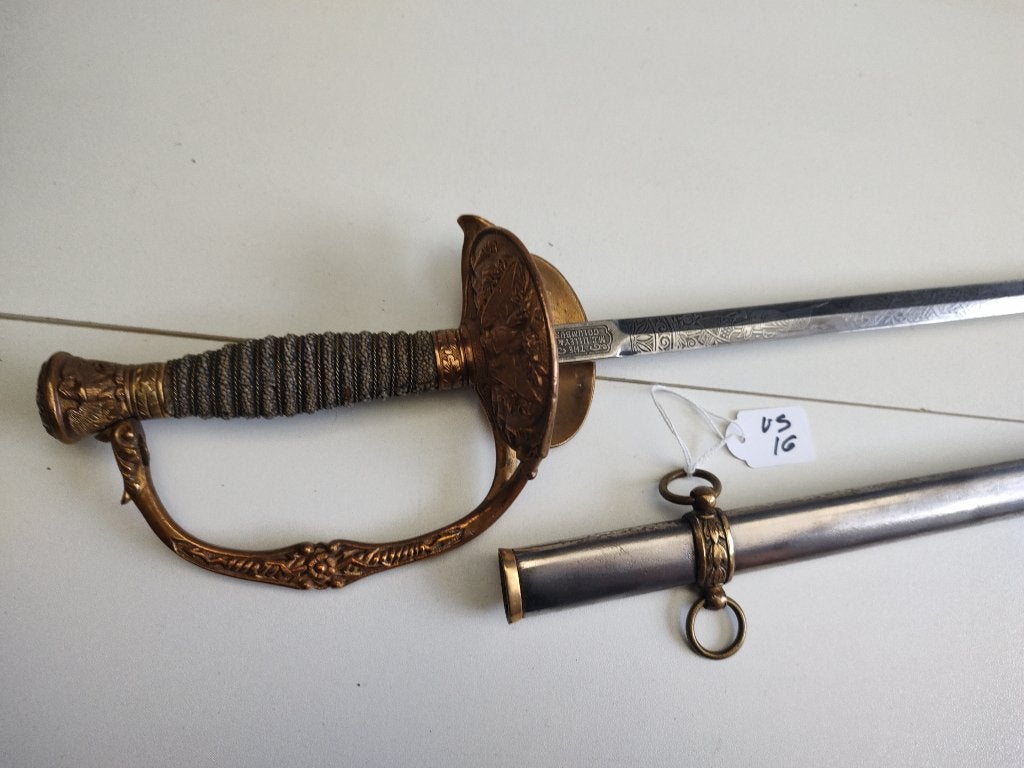Sabel US Civil War # 16, Verzenden, Landmacht, Amerika, Zwaard of Sabel