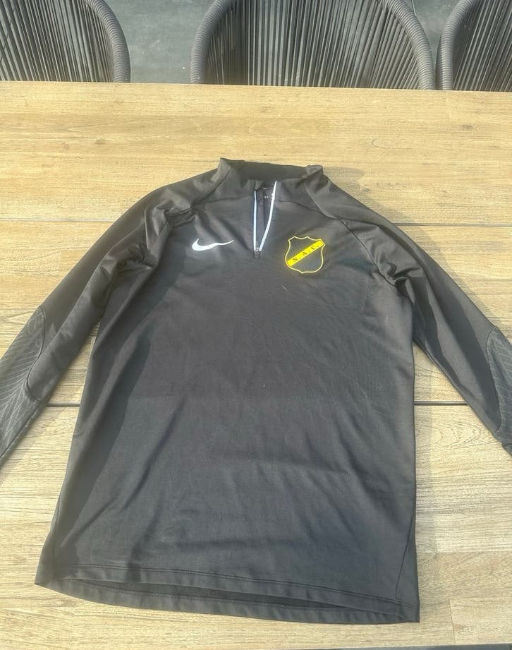 Nac Breda trainingstrui 2022/2023 - Maat L, Kleding | Heren, Sportkleding, Maat 52/54 (L), Zwart, Ophalen of Verzenden, Zo goed als nieuw