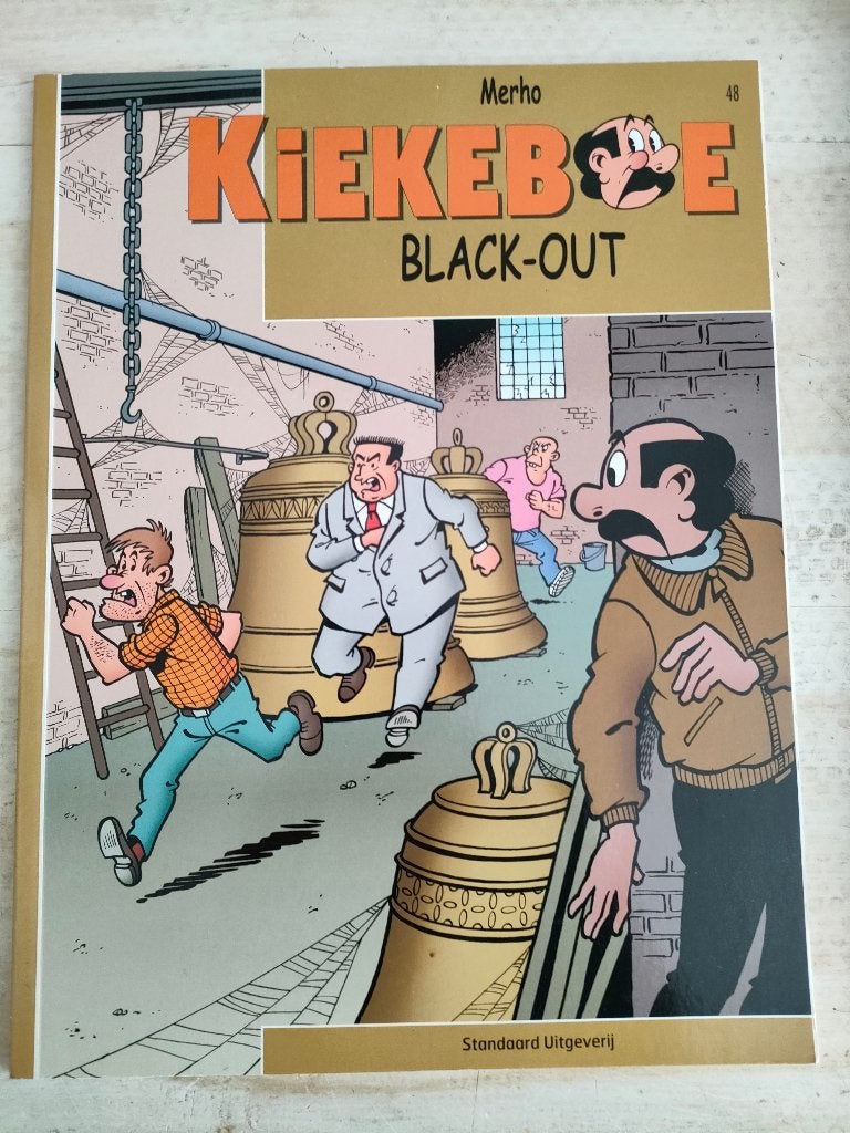 KIEKEBOE NR. 48 Black-out, Boeken, Eén stripboek, Ophalen of Verzenden, Zo goed als nieuw