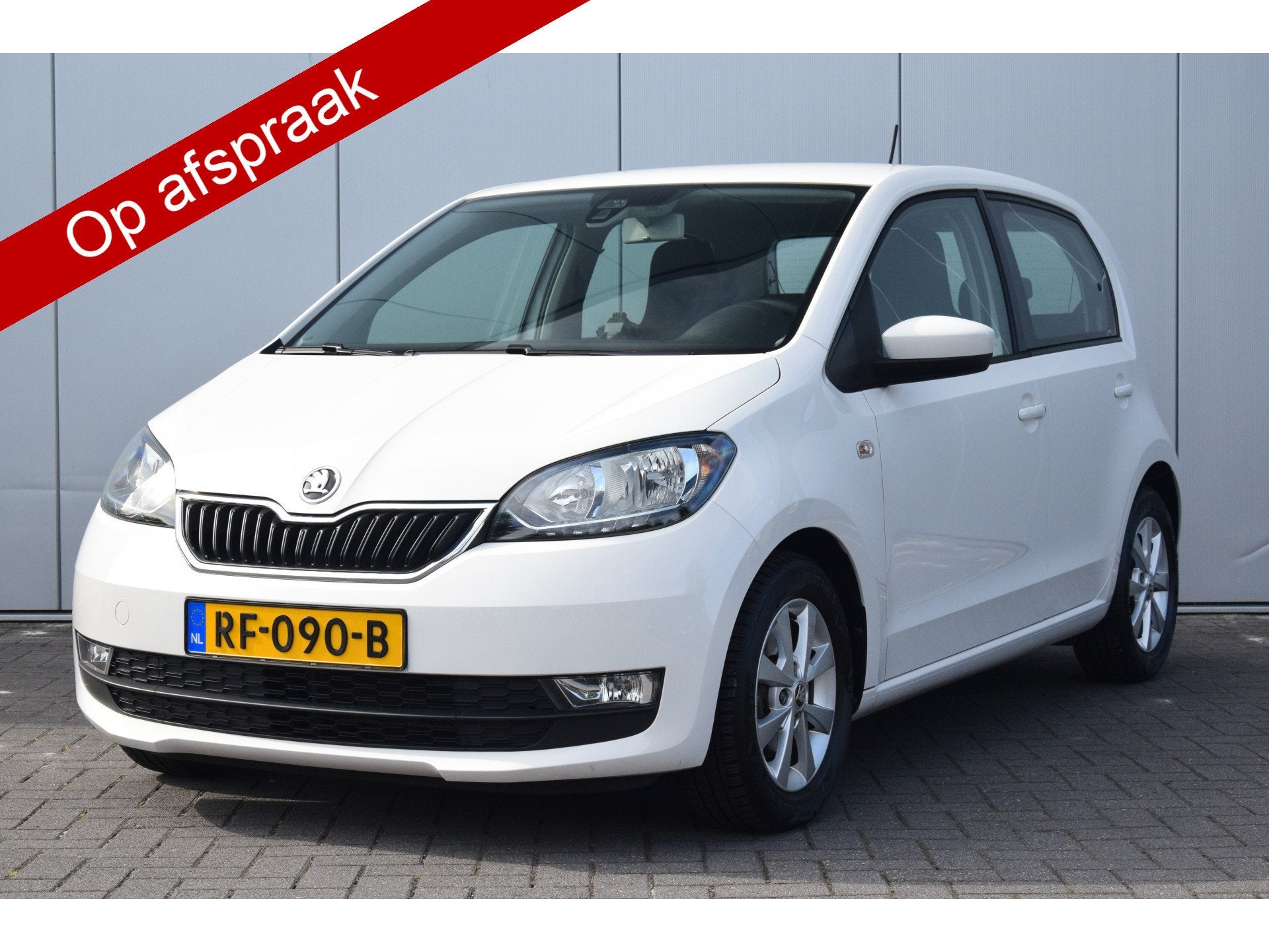 Skoda Citigo 1.0 Greentech Ambition Airco Cruise Lmv Pdc, Voorwielaandrijving, Stof, Gebruikt, 60 pk