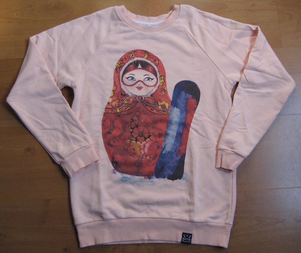 Sweater Matroesjka snowboard 36/S, HUMU, Nieuw, Ophalen of Verzenden, Roze