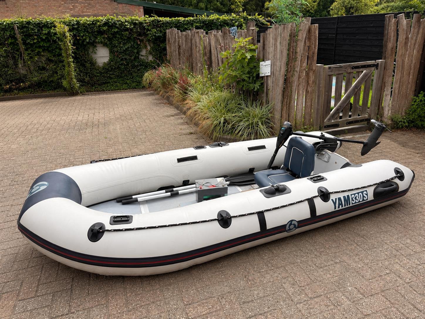 Yamaha YAM330S compleet met uitrusting, Ophalen, Aluminium, Yamaha, Zo goed als nieuw