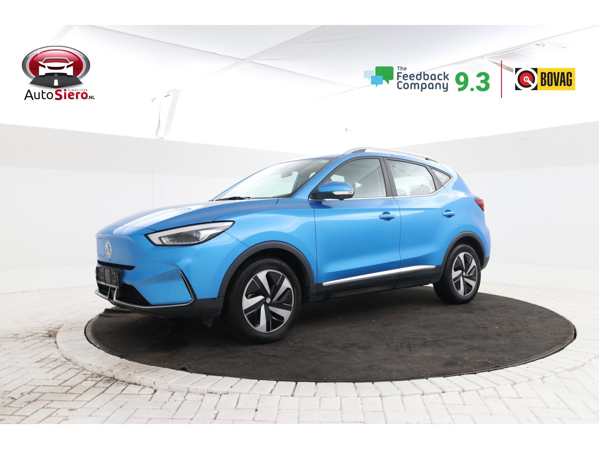 MG Mg zs ev EV Long Range Luxury 70 kWh Panorama, 360 camera, Auto's, Gebruikt, Met garantie (alle), Leder, Elektrisch