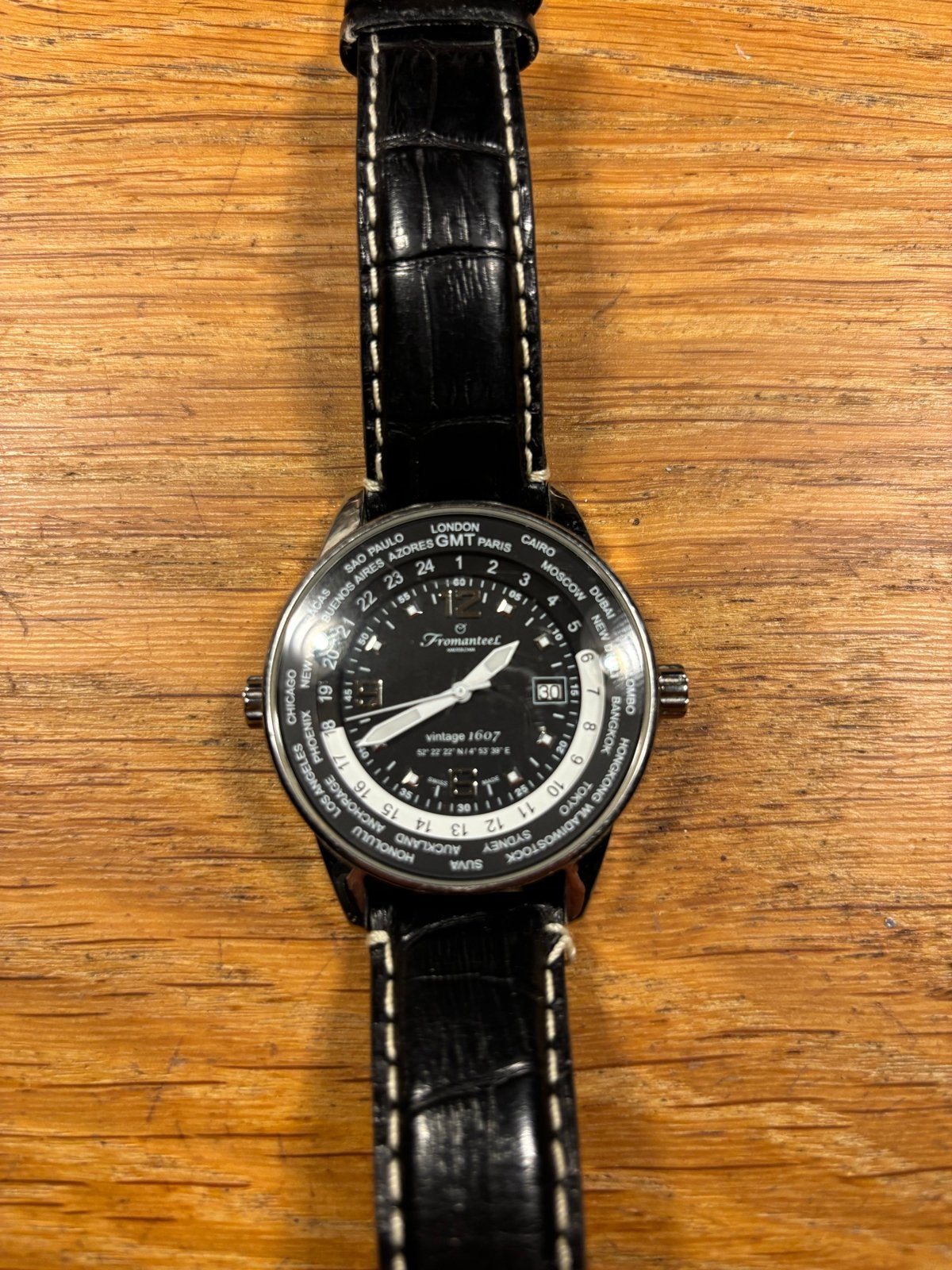 Fromanteel Horloge - Vintage 1607 Limited Edition, Overige merken, Staal, Polshorloge, Ophalen of Verzenden