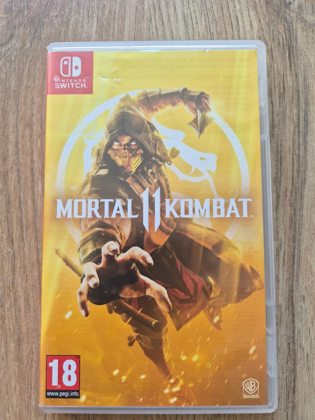 Mortal Kombat 11 Nintendo Switch - Zo goed als nieuw, Vanaf 18 jaar, Vechten, 2 spelers, Ophalen of Verzenden