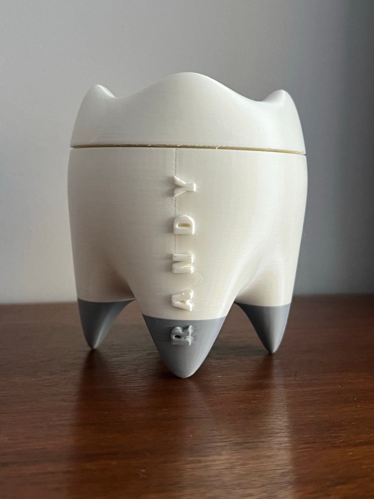 Gepersonaliseerd 3D-geprint tandendoosje, Verzenden, Nieuw