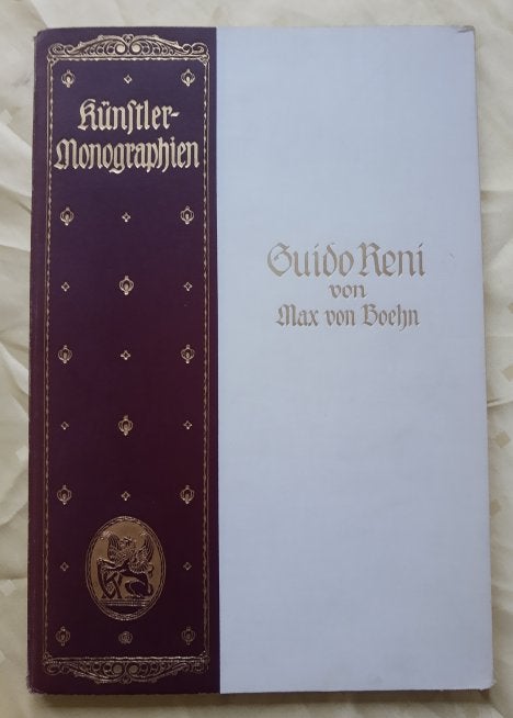 Guido Reni von Max von Boehn / orginele uitgave: 1910, Boeken, Kunst en Cultuur | Beeldend, Gelezen, Schilder- en Tekenkunst, Ophalen of Verzenden