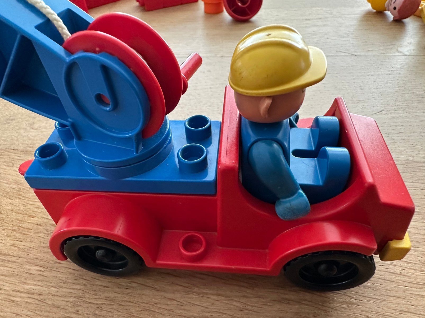 Vintage lego/duplo/fisher uit jaren 80, Ophalen of Verzenden, Gebruikt