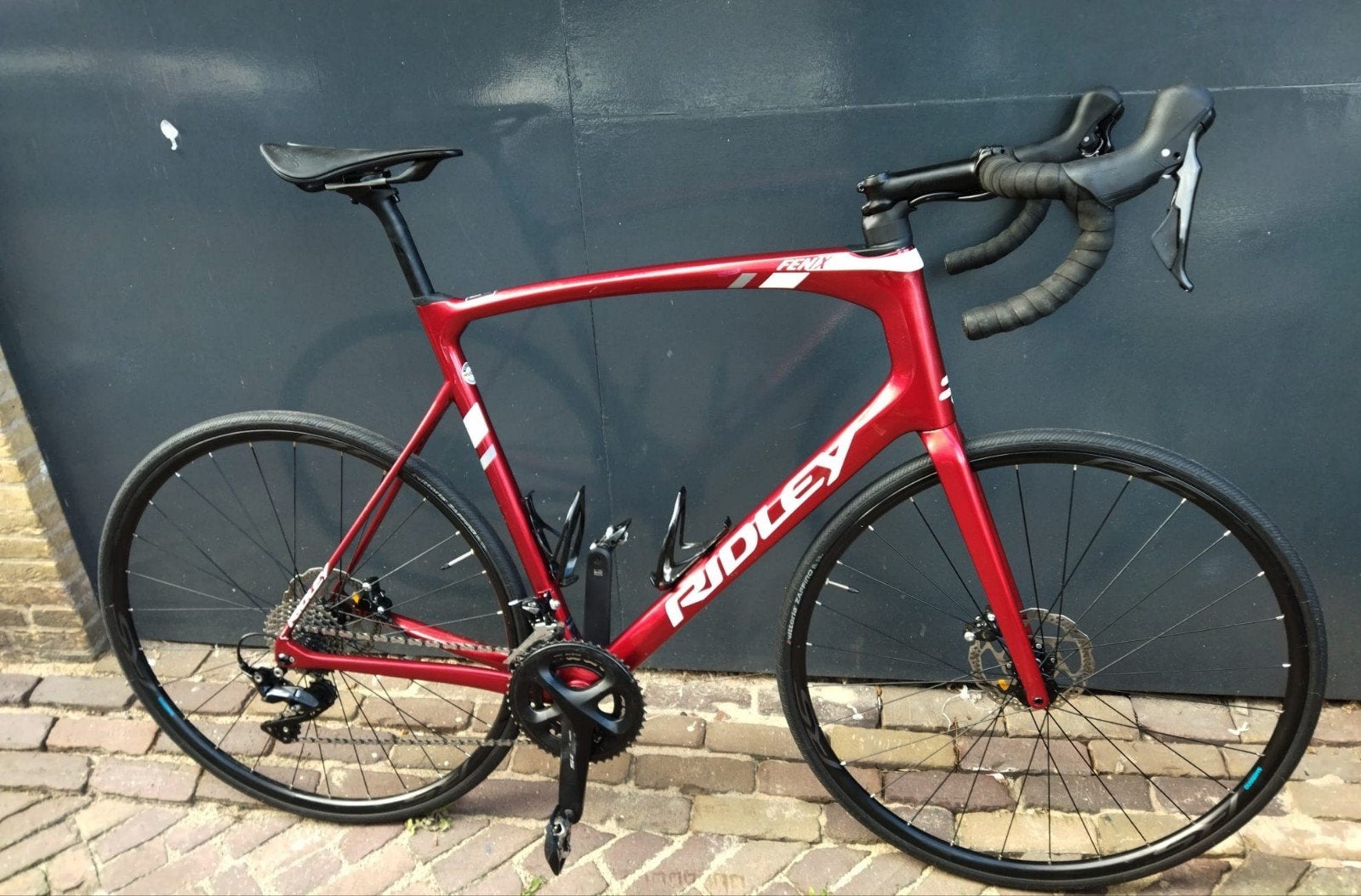 Ridley Fenix Carbon bijna nieuw Shimano 105 2x11, Fietsen en Brommers, 28 inch, Carbon, Zo goed als nieuw, 57 tot 61 cm