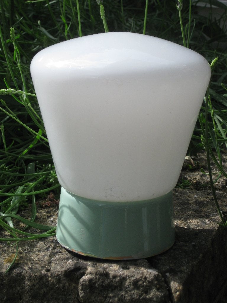 Vintage Melkglas Jaren 60 Plafondlamp Wit, Ophalen
