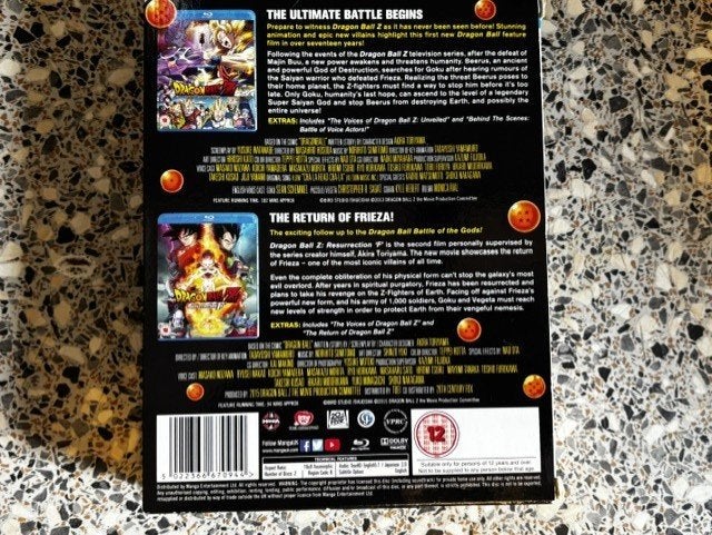 Dragonball Z Resurrection F & Battle of Gods, Engels, Boxset, Engels, Ophalen of Verzenden