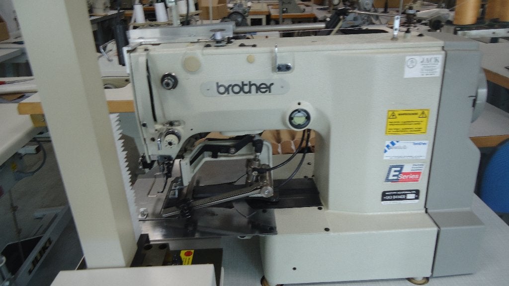 Industrie Brother Plooi Haak Instik Machine Volautomaat, Gebruikt, Ophalen of Verzenden, Naaimachine, Industrieel