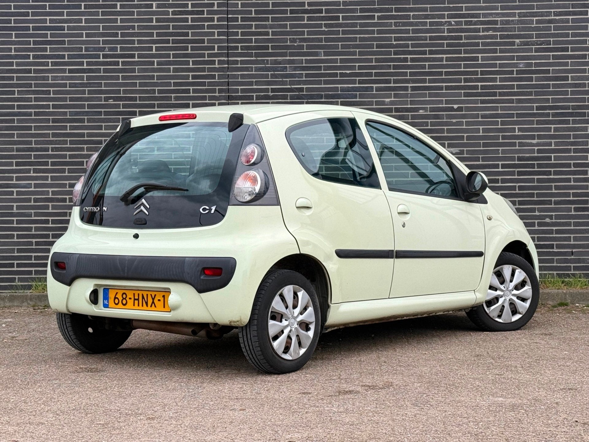 Citroen C1 1.0-12V Ambiance Airco, Half leder! Nieuwe APK!, Auto's, Voorwielaandrijving, Gebruikt, 4 stoelen, Origineel Nederlands