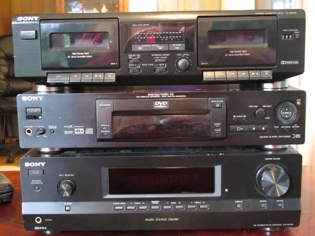 Sony DVD-speler DVP-s725d, Ophalen of Verzenden, Zo goed als nieuw, Dvd-speler, Sony